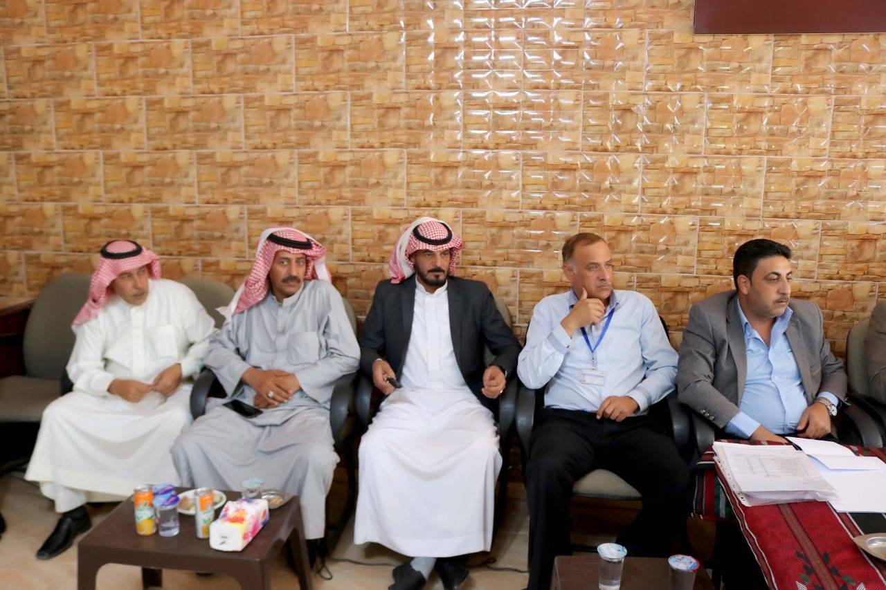 توقيع وثيقة ضبط جلوه عشائريه في الموقر  صور 