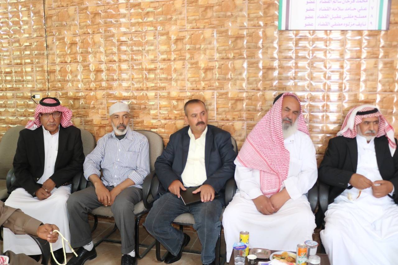 توقيع وثيقة ضبط جلوه عشائريه في الموقر  صور 