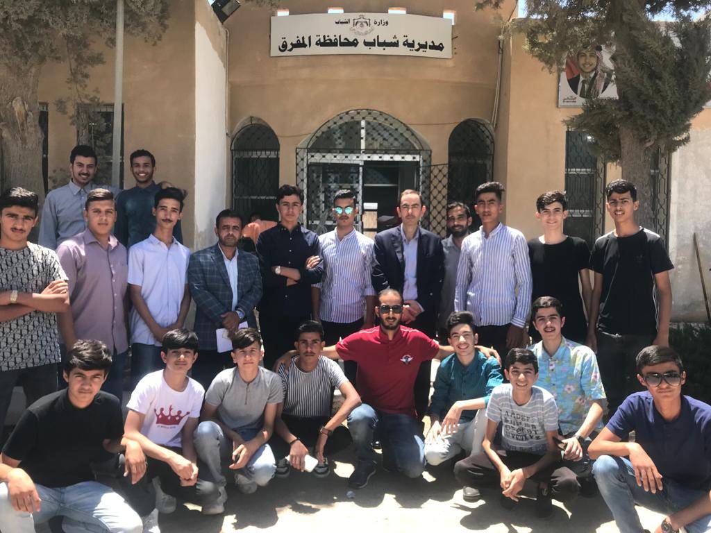 نشاط تطوعي في مديرية شباب المفرق 