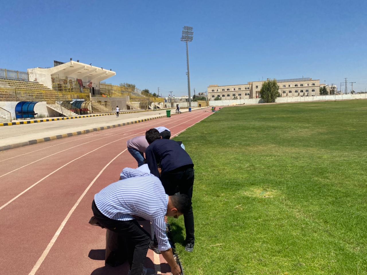 نشاط تطوعي في مديرية شباب المفرق 