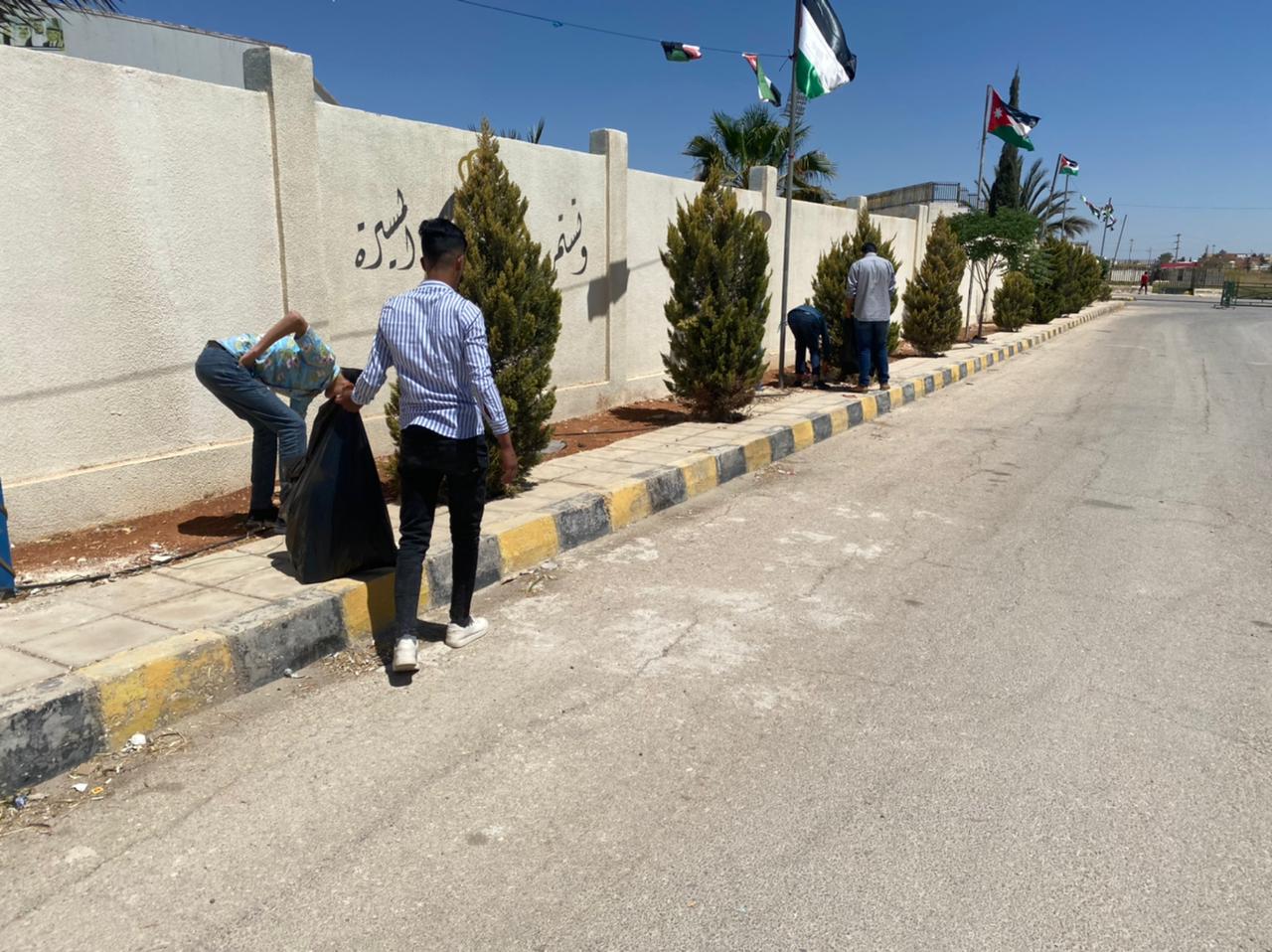 نشاط تطوعي في مديرية شباب المفرق 