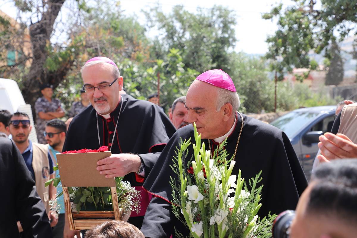 الكنيسة الكاثوليكية في الأردن تحيي حجها السنوي إلى مزار سيّدة الجبل في عنجرة  صور