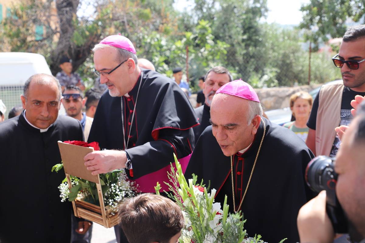الكنيسة الكاثوليكية في الأردن تحيي حجها السنوي إلى مزار سيّدة الجبل في عنجرة  صور