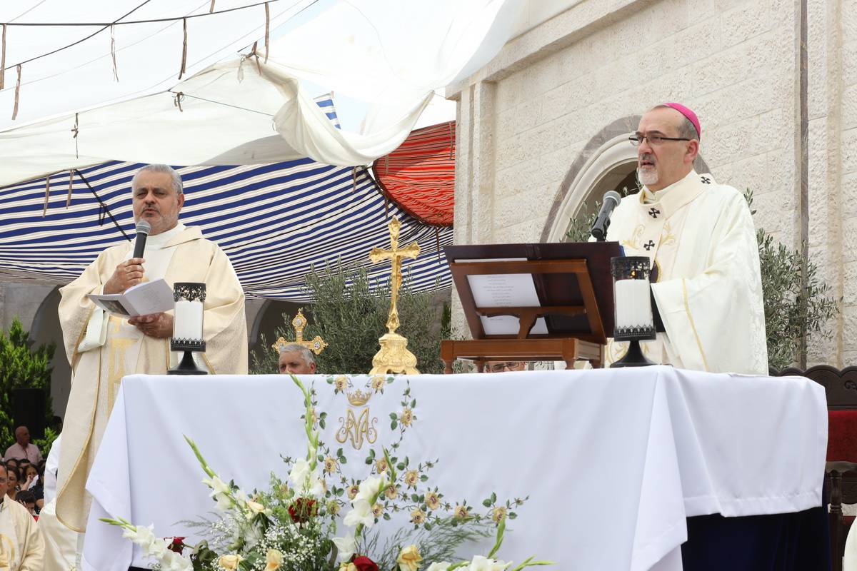 الكنيسة الكاثوليكية في الأردن تحيي حجها السنوي إلى مزار سيّدة الجبل في عنجرة  صور