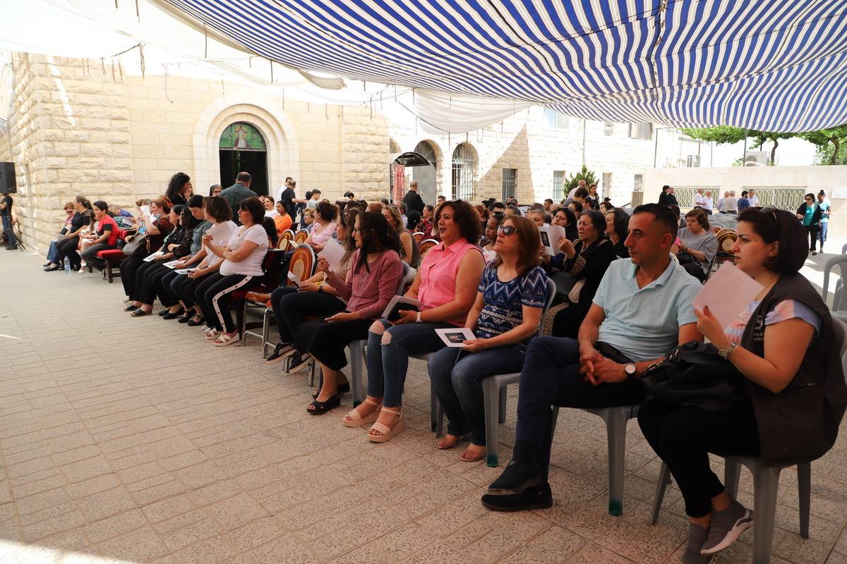 الكنيسة الكاثوليكية في الأردن تحيي حجها السنوي إلى مزار سيّدة الجبل في عنجرة  صور