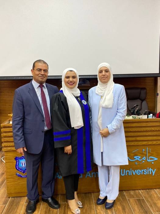 دانيا محمد الرواشدة .. مبارك الماجستير