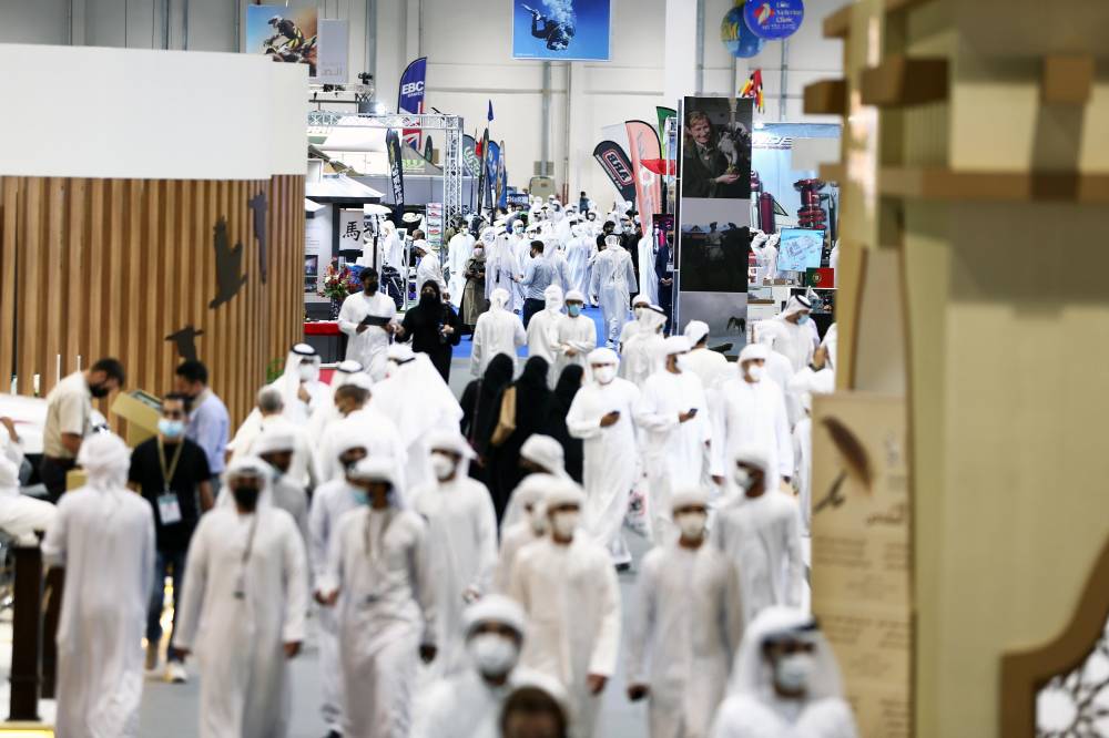 استعدادات مكثفة لنادي صقاري الإمارات لتنظيم أكبر معرض للصيد في الشرق الأوسط وأفريقيا