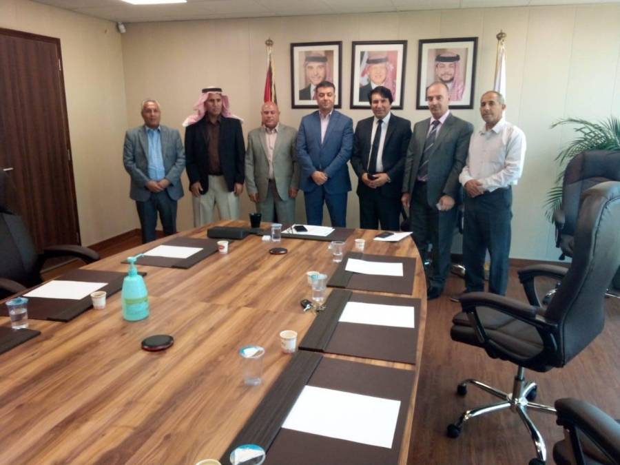 وزير الزراعة يلتقي الزيود وأعضاء الإتحاد التعاوني الإقليمي لمحافظة الزرقاء