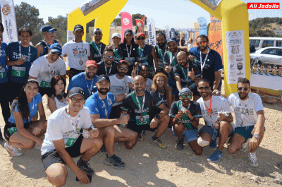 اختتام سباق الدرب البيئي الأول في غابة وصفي التل 