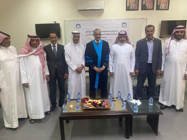 قفطان بيك الجازي… مبارك  الماجستير 