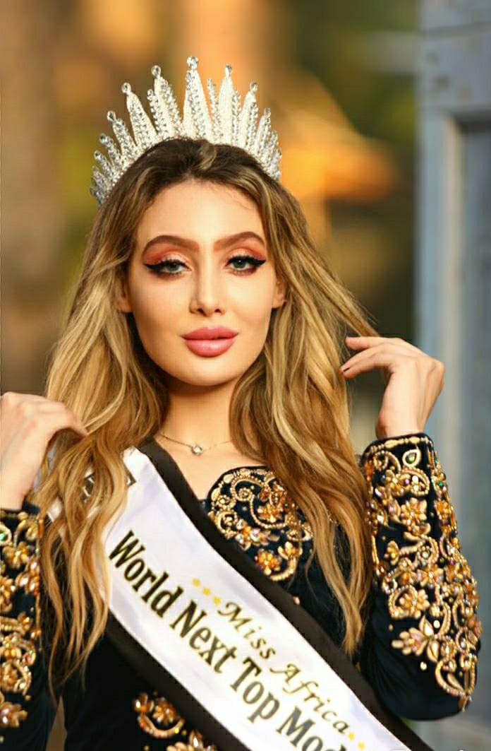 إيمان زرطيط تتوج ملكة جمال العالم لقارة افريقيا وترفع رأس الجزائر 