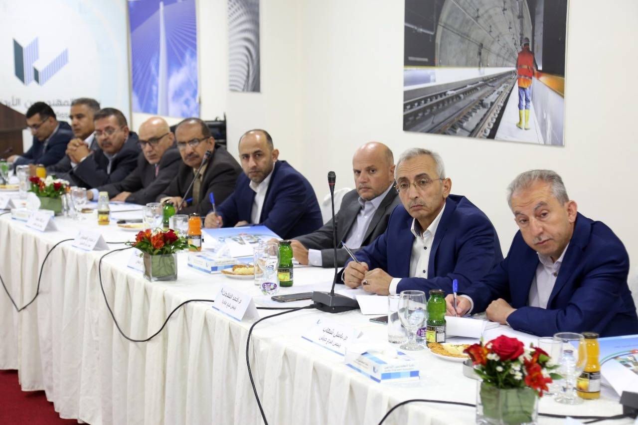 نقيب المهندسين الأردنيين يلتقي رؤساء مجالس فروع النقابة في المحافظات
