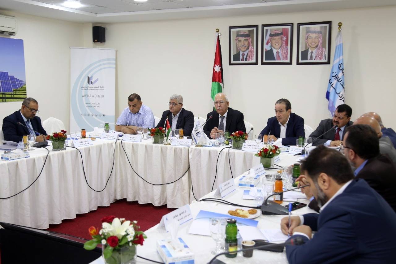 نقيب المهندسين الأردنيين يلتقي رؤساء مجالس فروع النقابة في المحافظات