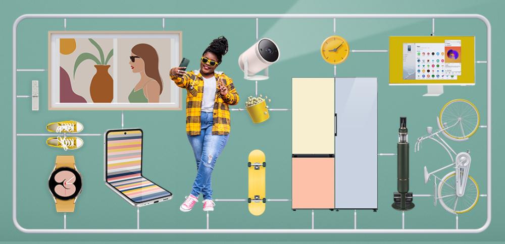 سامسونج للإلكترونيات تطلق حملة YouMake لإتاحة فرص التخصيص والاتصال في الحياة اليومية لعملائها