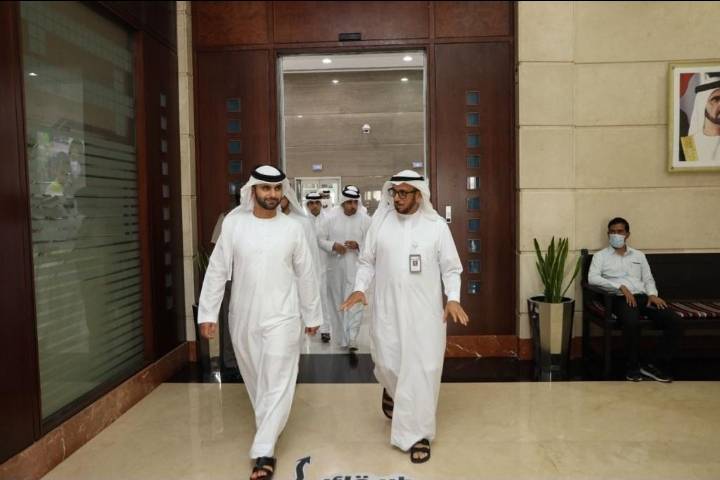 منصور بن محمد: نعمل برؤية محمد بن راشد لتحقيق أعلى كفاءة في حماية المنافذ الحدودية وترسيخ أمن وأمان المجتمع