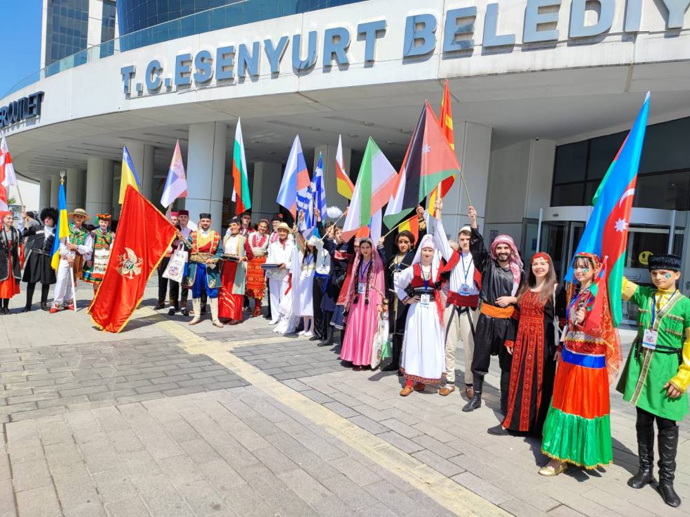 ودق للفنون الفلكلورية والإستعراضية تعود من  تركيا صور