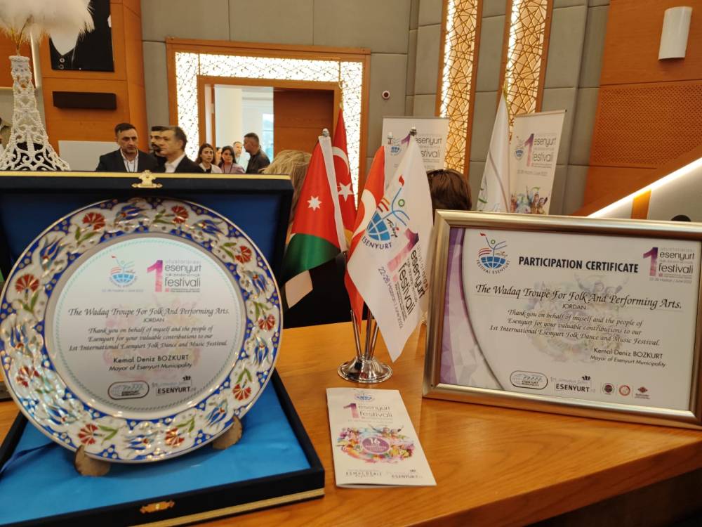 ودق للفنون الفلكلورية والإستعراضية تعود من  تركيا صور