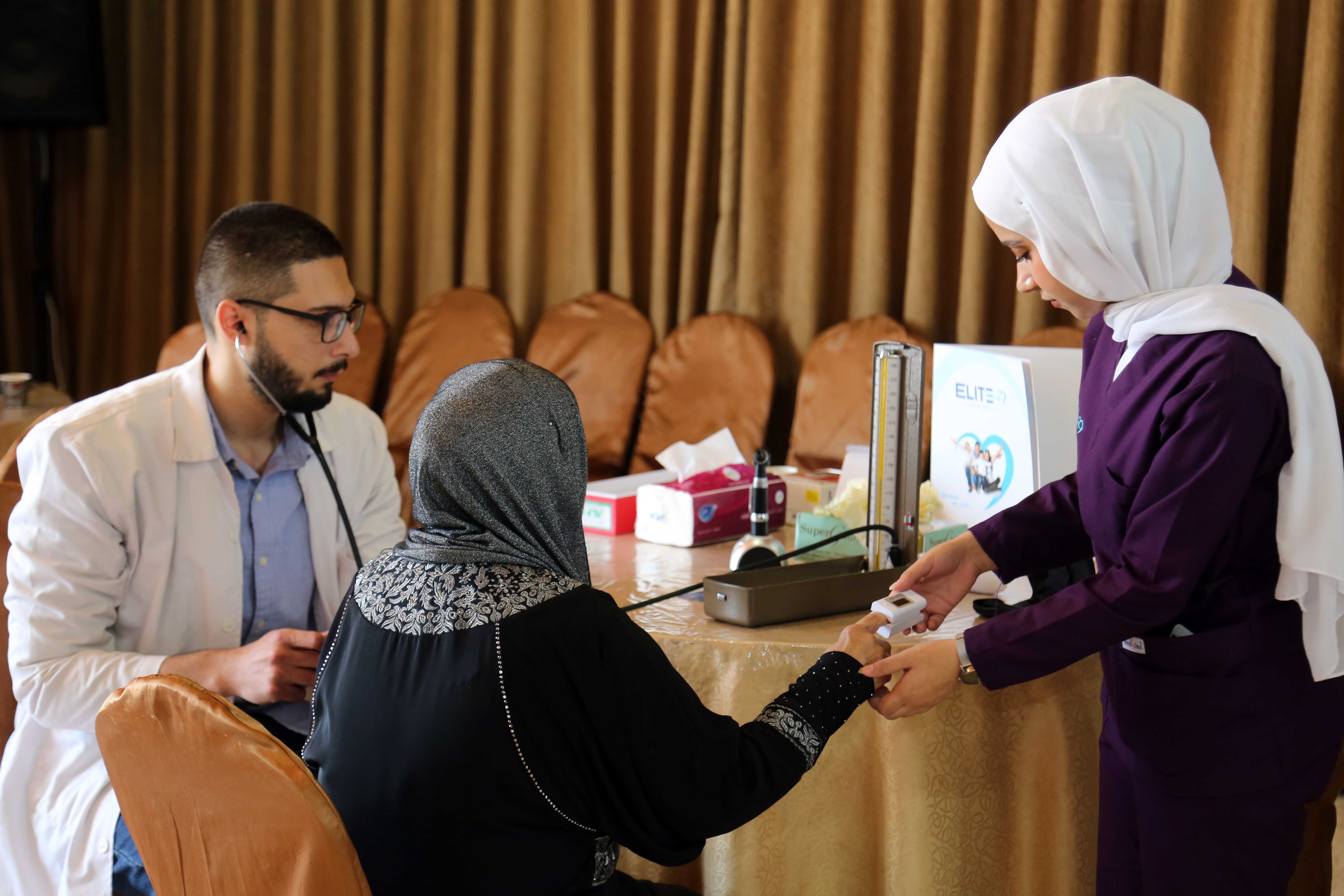 فرع المهندسين في محافظة البلقاء ينظم يوما طبيا مجانيا