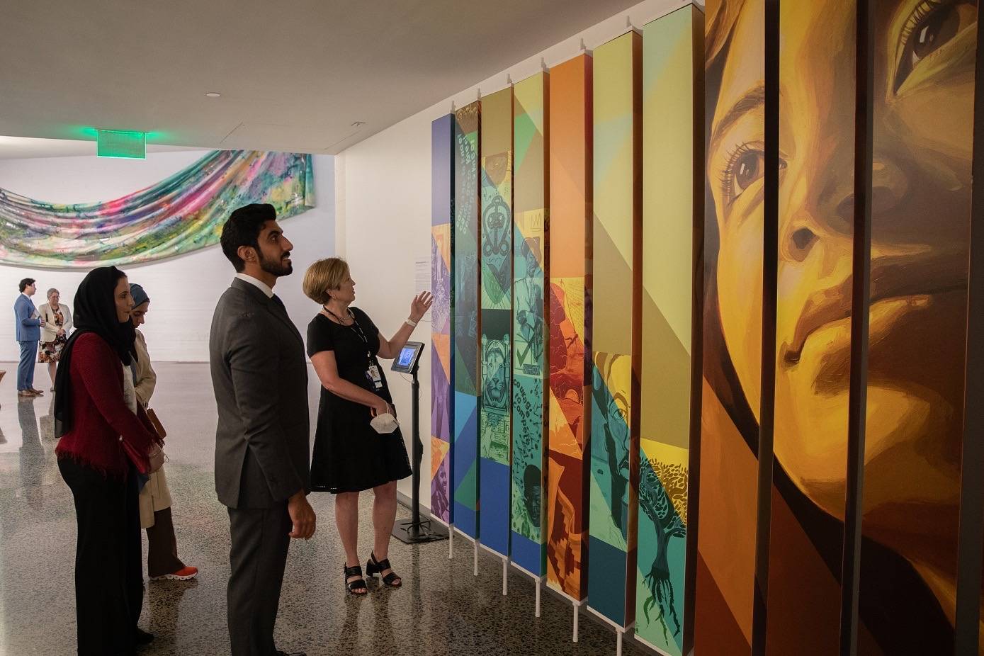 وفد وزارة الثقافة والشباب في ابوظبي يختتم زيارته للعاصمة الأمريكية واشنطن