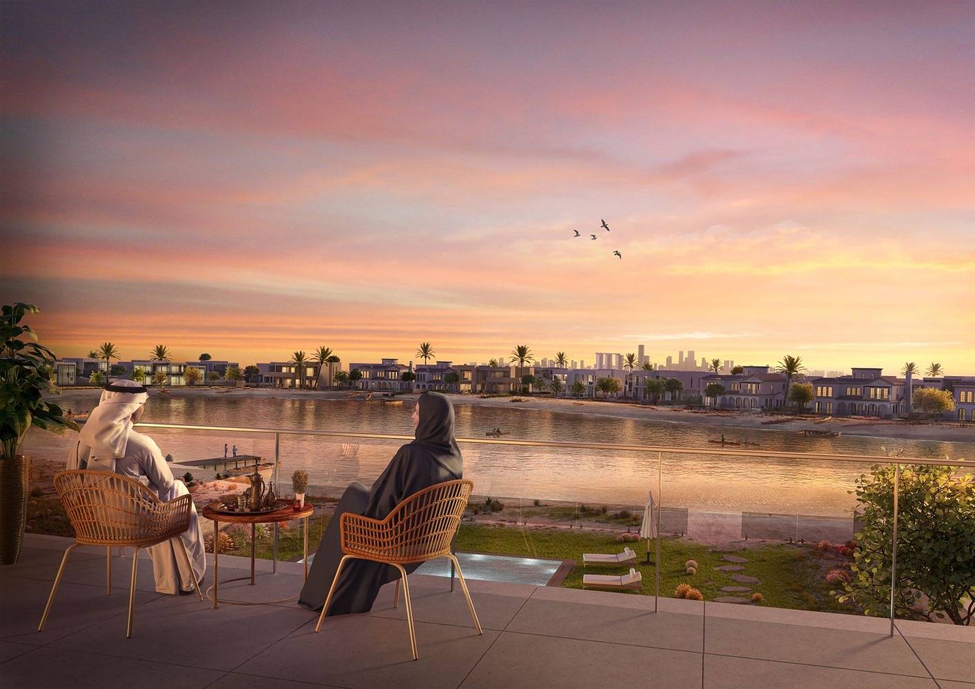 جزيرة الجبيل تطلق مجتمعها السكني الجديد قرية عين المها