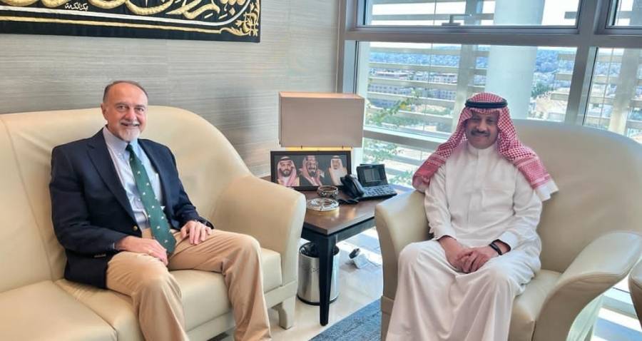 سفير المملكة لدى الأردن يلتقي السفير الأمريكي