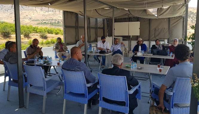 الوطني للبحوث الزراعية ينظم زيارةً لمشاريع زراعية ريادية في محافظة عجلون