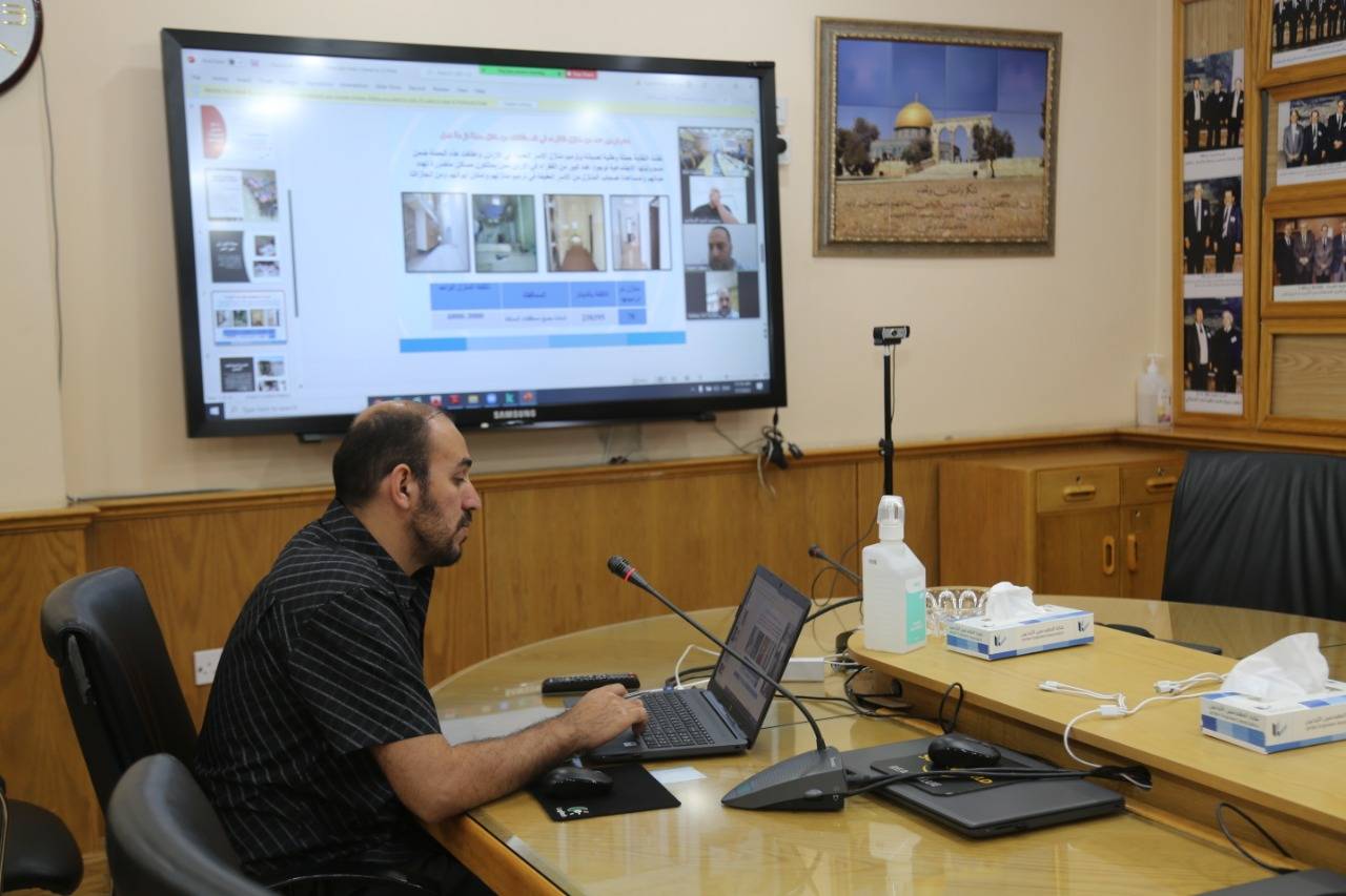 صندوق المسؤولية الاجتماعية في المهندسين يعقد لقاء مع مركز النقابة في القدس