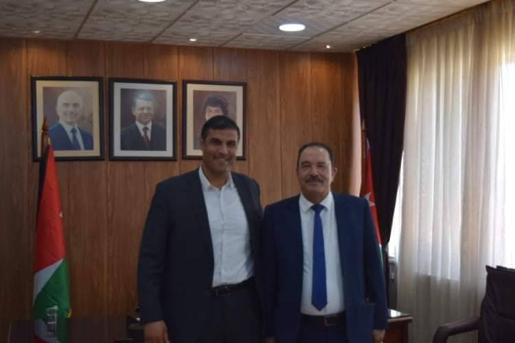 مدير زراعة اربد يستقبل النائبين الجردات والعبابنة