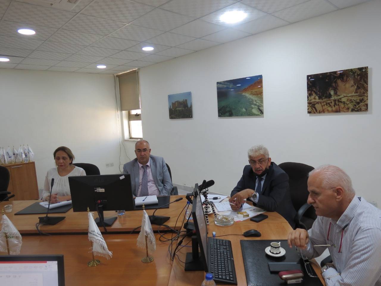 اللجنة المالية في اتحاد شركات التأمين تناقش مسودة تعليمات السياسات المحاسبية ونماذج البيانات المالية