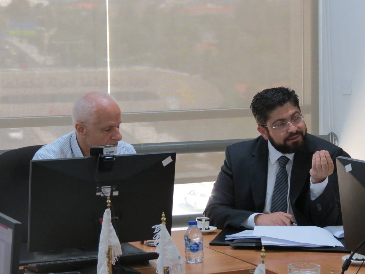 اللجنة المالية في اتحاد شركات التأمين تناقش مسودة تعليمات السياسات المحاسبية ونماذج البيانات المالية