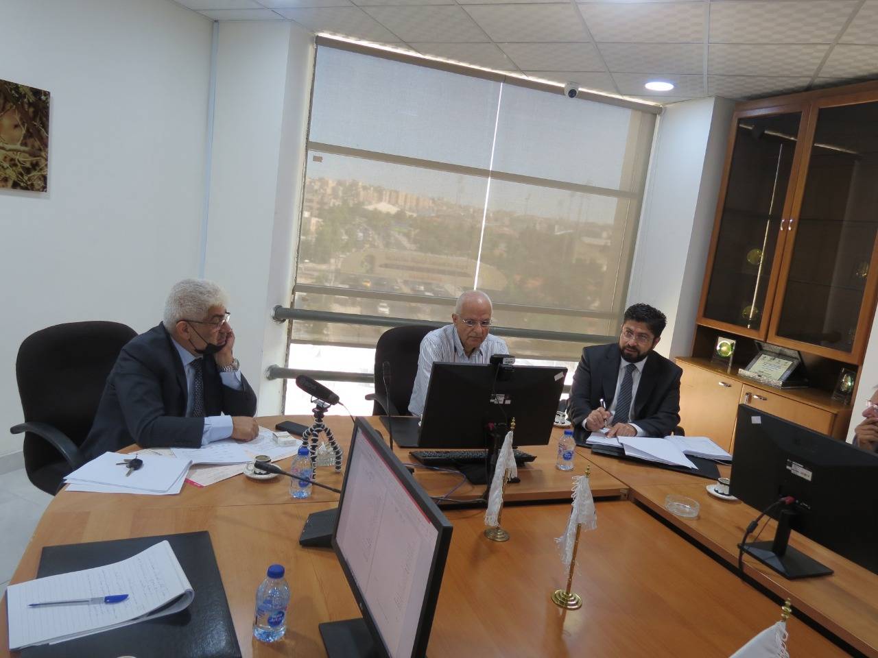 اللجنة المالية في اتحاد شركات التأمين تناقش مسودة تعليمات السياسات المحاسبية ونماذج البيانات المالية