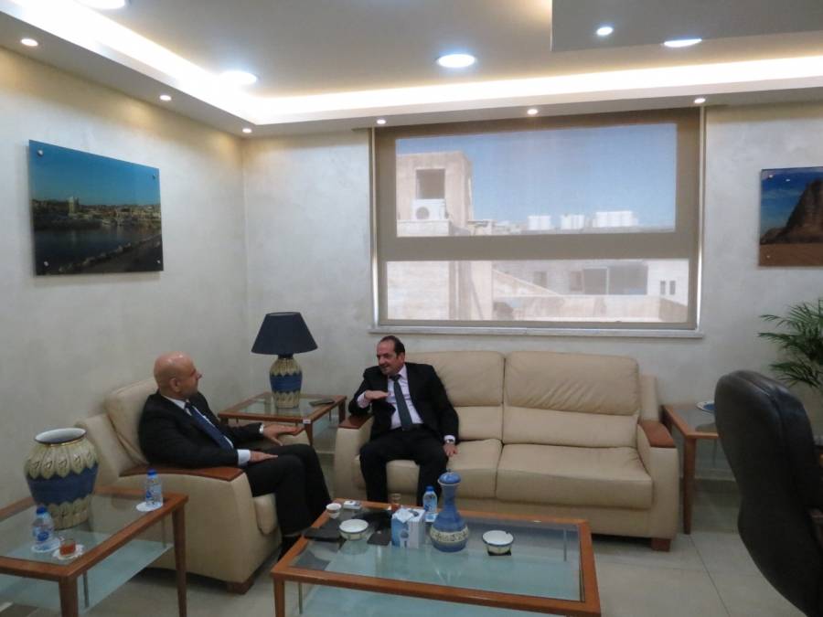 بحث افاق التعاون المشترك مع  المؤسسة الأردنية لتطوير المشاريع الاقتصادية  لتوفير تغطيات تأمينية للمستفيدين من خدماتها