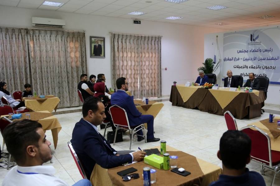 نقيب المهندسين يرعى حفل اداء القسم في فرع المفرق