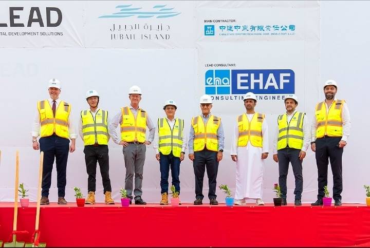 جزيرة الجبيل تضع حجر الأساس لأعمال تطوير وحدات التاون هاوس في سوق الجبيل