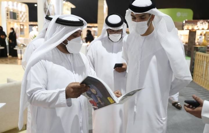 ثاني الزيودي يزور مهرجان ليوا للرطب 2022