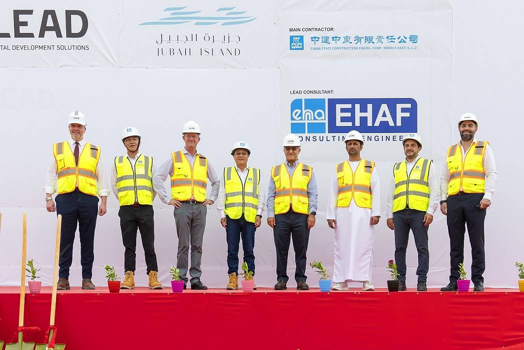  جزيرة الجبيل تضع حجر الأساس لأعمال تطوير وحدات التاون هاوس في سوق الجبيل