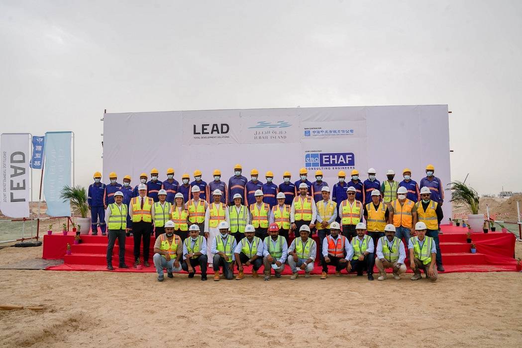  جزيرة الجبيل تضع حجر الأساس لأعمال تطوير وحدات التاون هاوس في سوق الجبيل