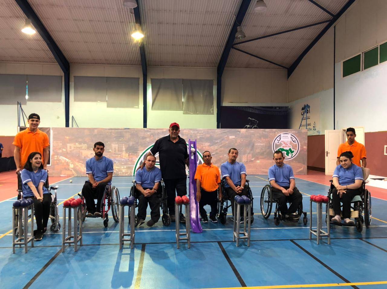 الحديد يرعى افتتاح بطولة غرب آسيا الثانية للأندية للبوتشيا