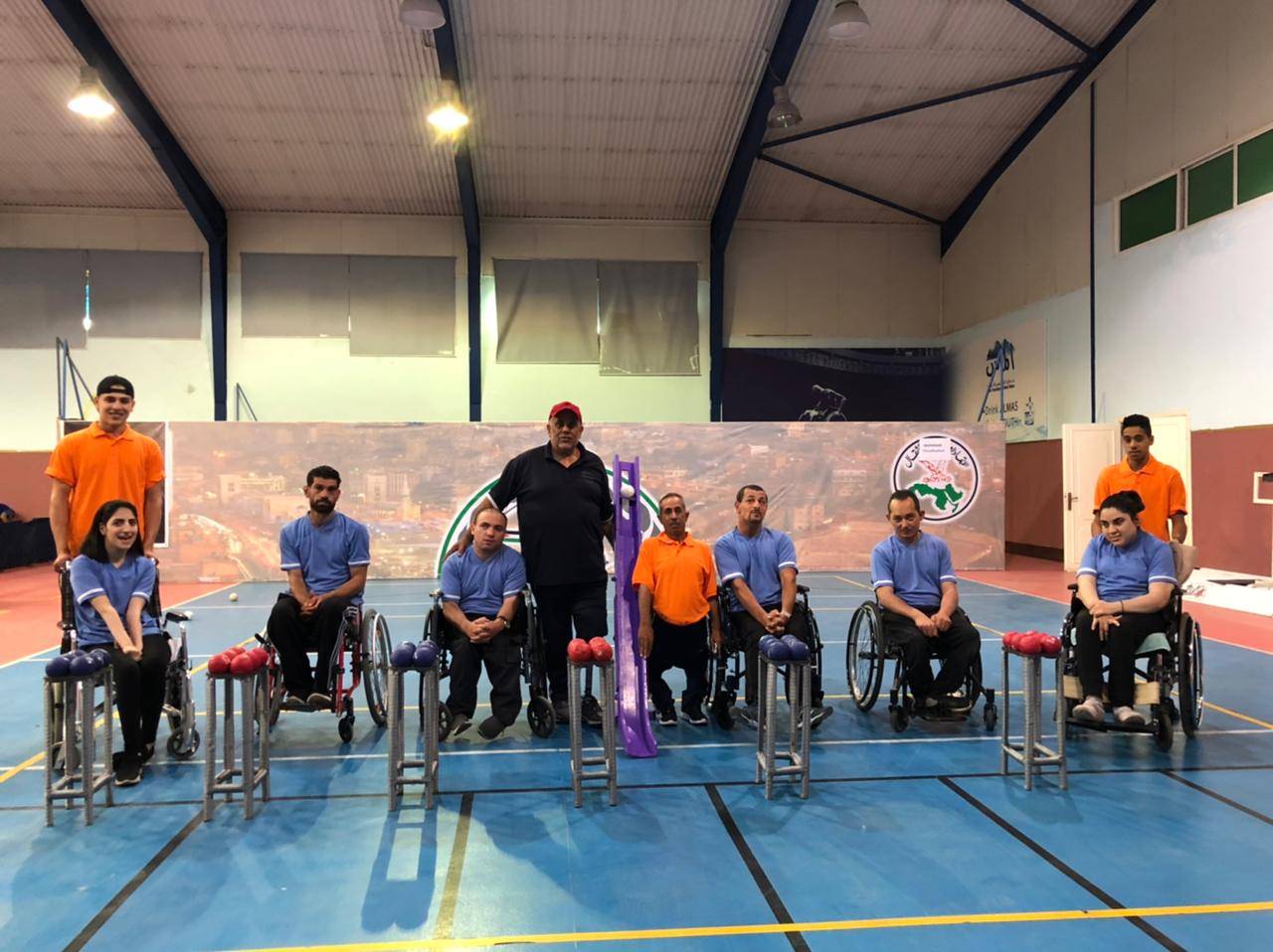 الحديد يرعى افتتاح بطولة غرب آسيا الثانية للأندية للبوتشيا