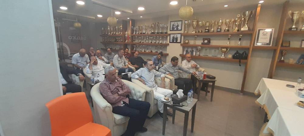 اجتماع الهيئة العامة في نادي حماده الرياضي الثقافي الاجتماعي