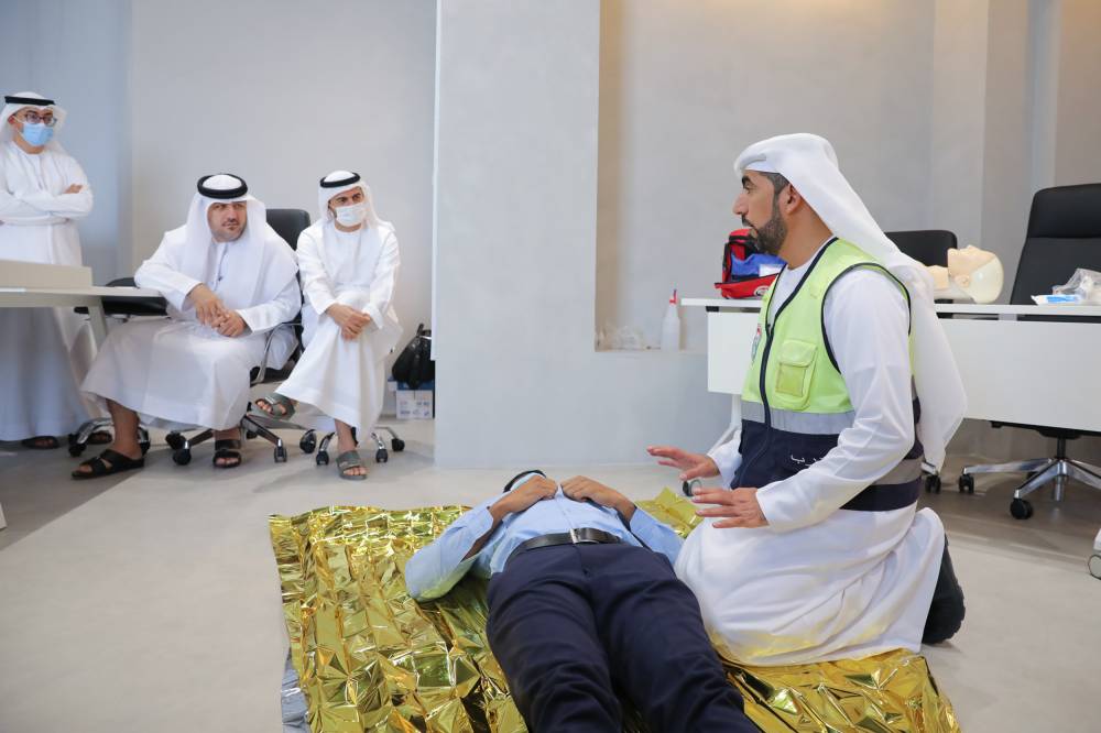 ناشئة الشارقة تُمكّن كوادرها المشرفة على فعاليات صيفك ويانا  من مهارات الإسعافات الأولية