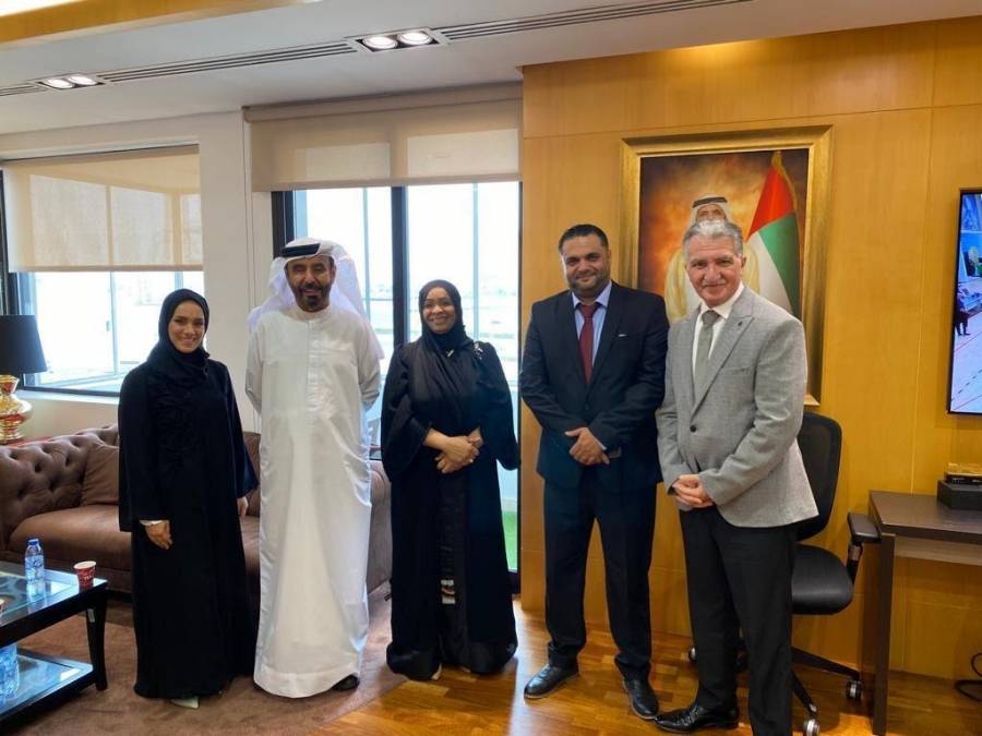 بهدف بحث أوجه التعاون المشترك مؤسسة دبي للإعلام تستقبل وفد مجموعة الظفرة