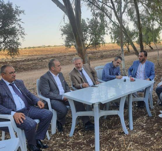 رئيس بلدية إربد يزور محطة مرو للبحوث الزراعية   