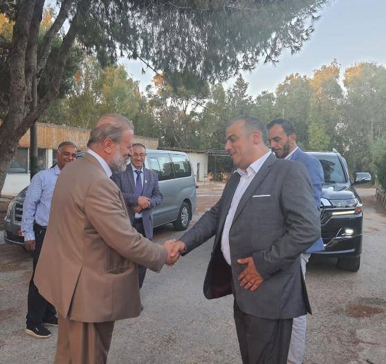 رئيس بلدية إربد يزور محطة مرو للبحوث الزراعية   