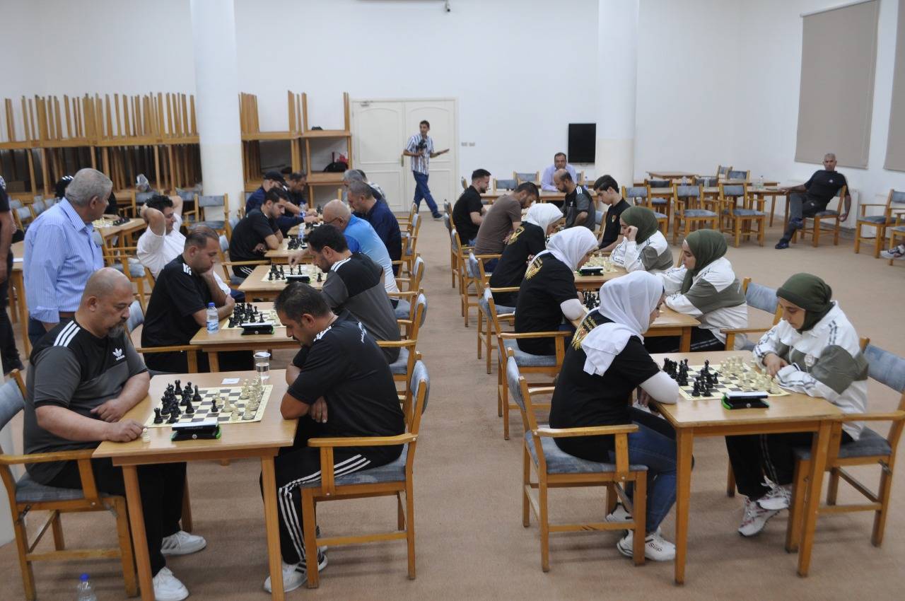 الاتحاد الاردني لرياضات الصم ينظم بطولة دوري الشطرنج - ٢٠٢٢ ذكور واناث