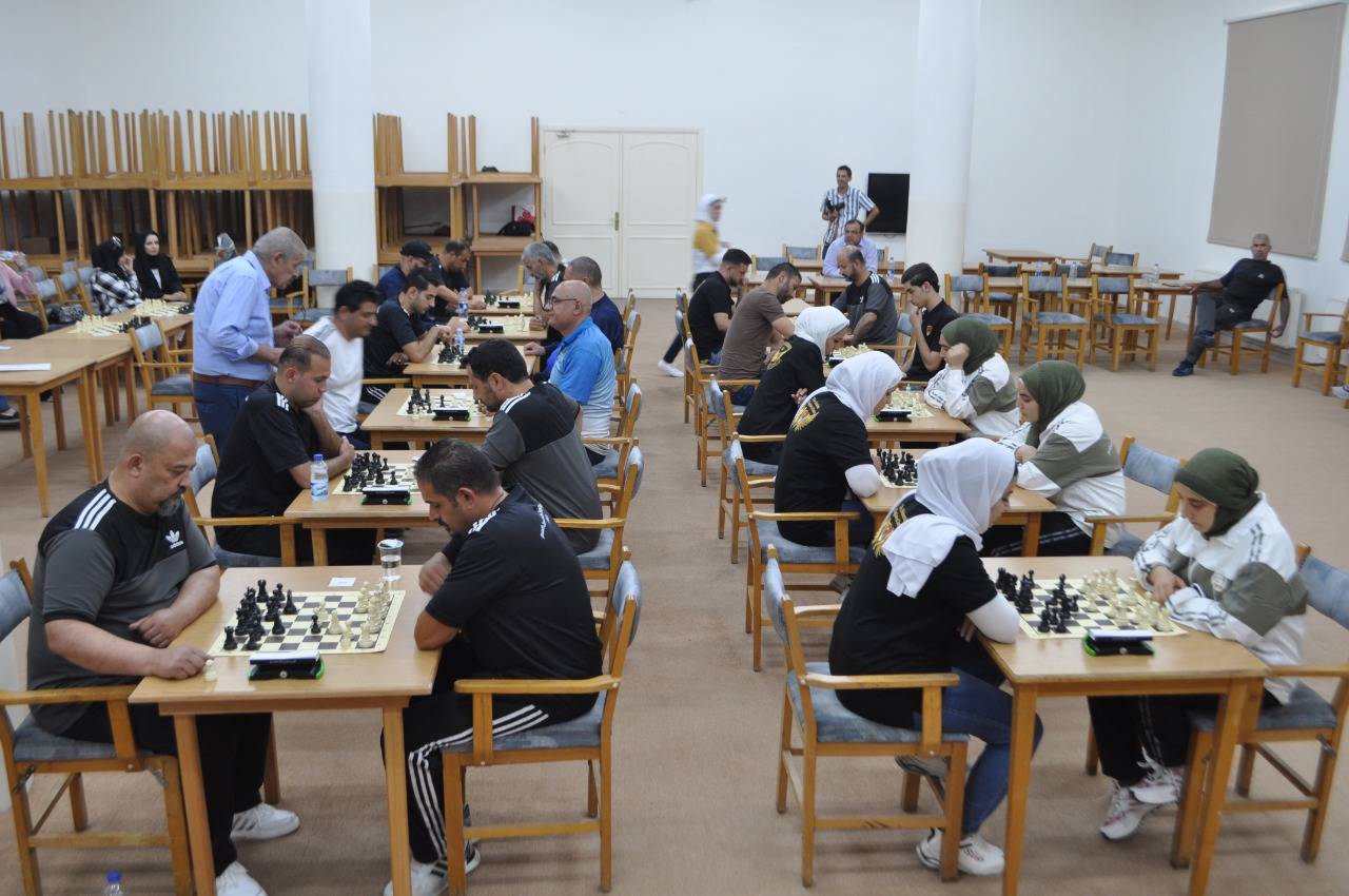 الاتحاد الاردني لرياضات الصم ينظم بطولة دوري الشطرنج - ٢٠٢٢ ذكور واناث