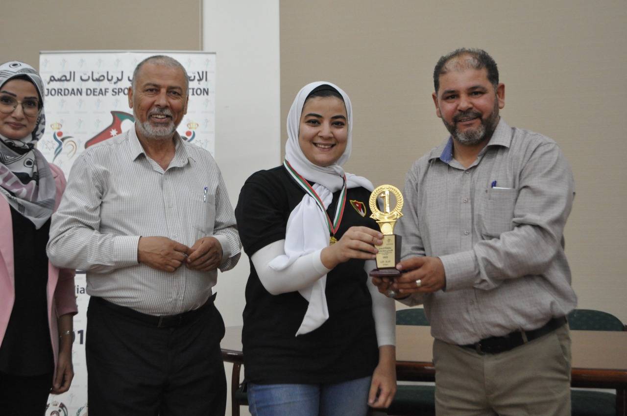 الاتحاد الاردني لرياضات الصم ينظم بطولة دوري الشطرنج - ٢٠٢٢ ذكور واناث