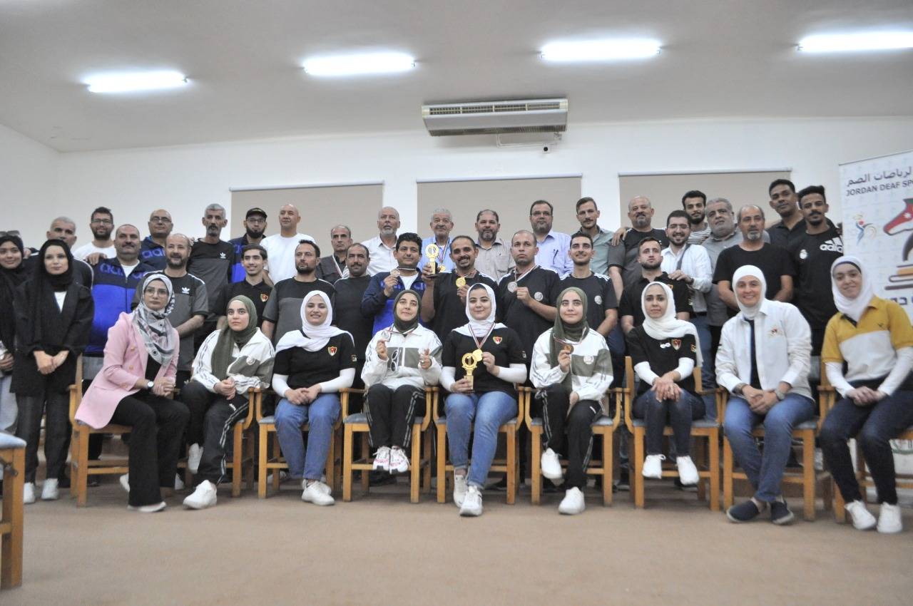 الاتحاد الاردني لرياضات الصم ينظم بطولة دوري الشطرنج - ٢٠٢٢ ذكور واناث