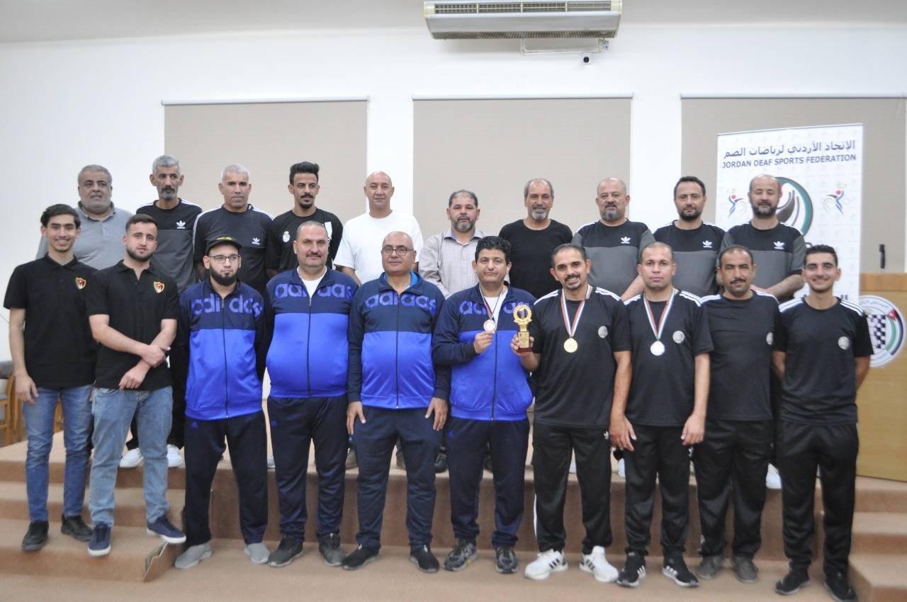الاتحاد الاردني لرياضات الصم ينظم بطولة دوري الشطرنج - ٢٠٢٢ ذكور واناث