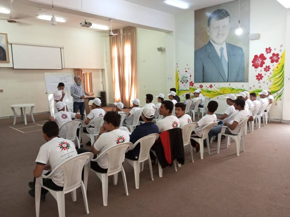  انطلاق معسكرات الكشافة /المرشدات والعمل التطوعي في مديرية شباب المفرق 